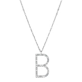 Rosato Collana lettera B cubica lettere - CUBICA LETTERE - argento