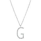 Rosato Collana lettera G cubica lettere - CUBICA LETTERE - argento