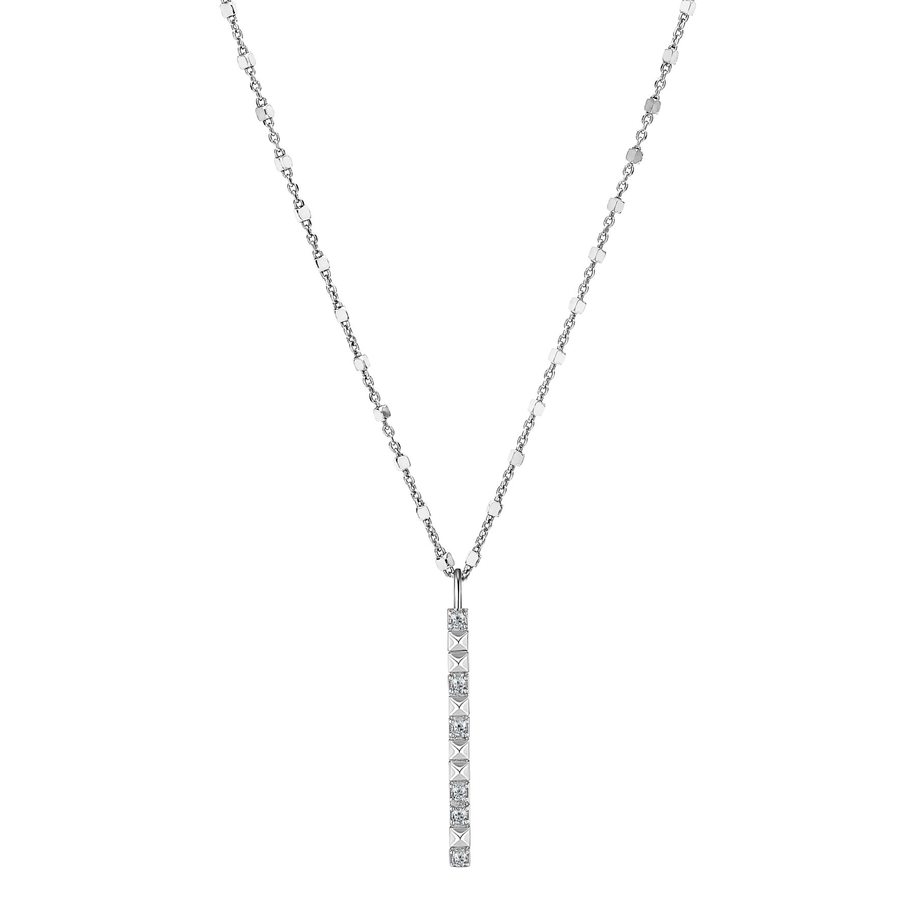 Rosato Collana lettera I cubica lettere - CUBICA LETTERE - argento