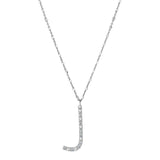 Rosato Collana lettera J cubica lettere - CUBICA LETTERE - argento
