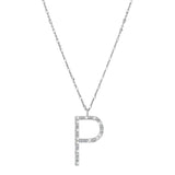 Rosato Collana lettera P cubica lettere - CUBICA LETTERE - argento