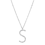 Rosato Collana lettera S cubica lettere - CUBICA LETTERE - argento