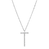 Rosato Collana lettera T cubica lettere - CUBICA LETTERE - argento