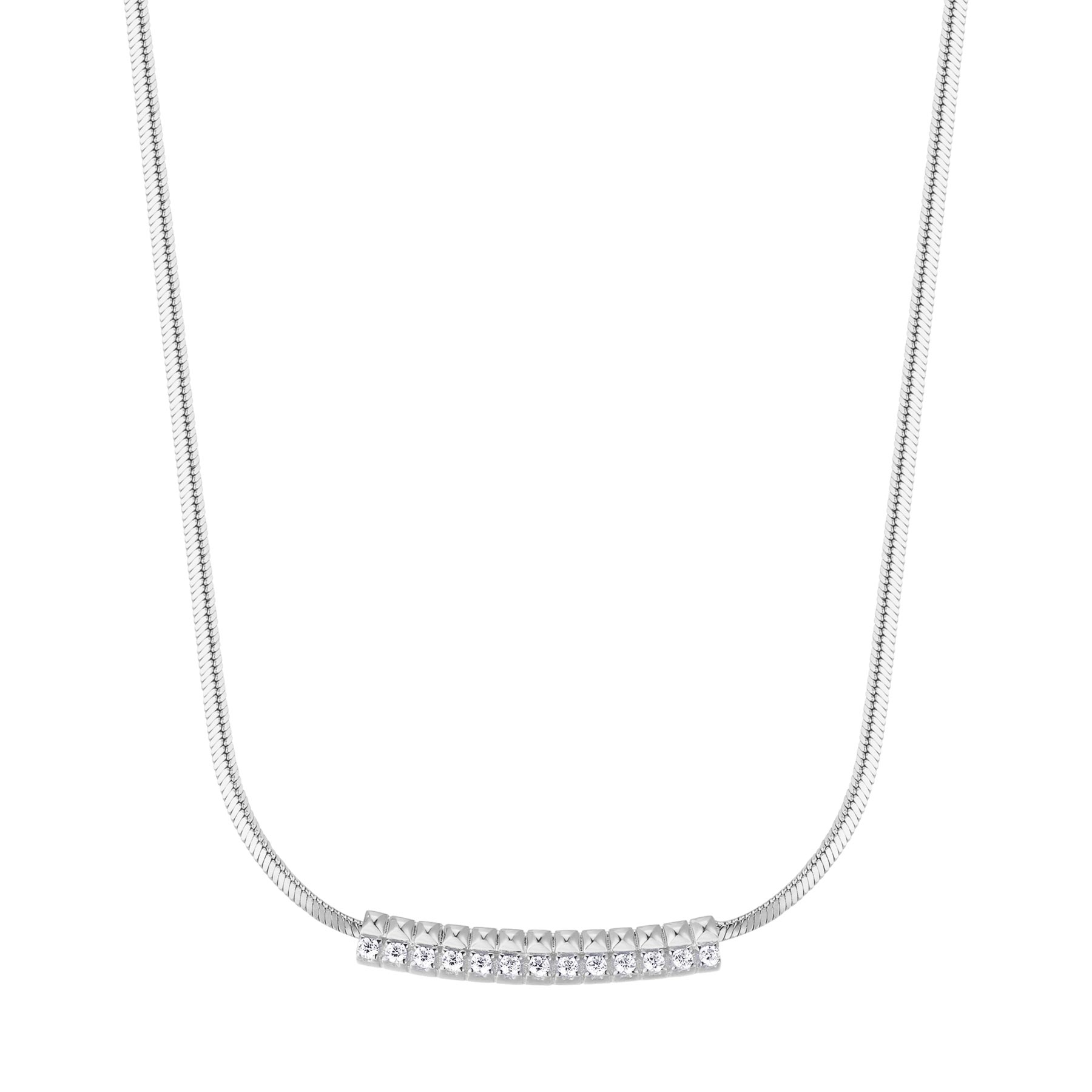 Rosato Collana girocollo cubica - CUBICA - argento