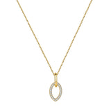 Rosato Collana corta Dafne - DAFNE - ottone