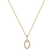 Rosato Collana corta Dafne - DAFNE - ottone