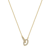 Rosato Collana Dafne - DAFNE - ottone