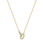 Rosato Collana Dafne - DAFNE - ottone