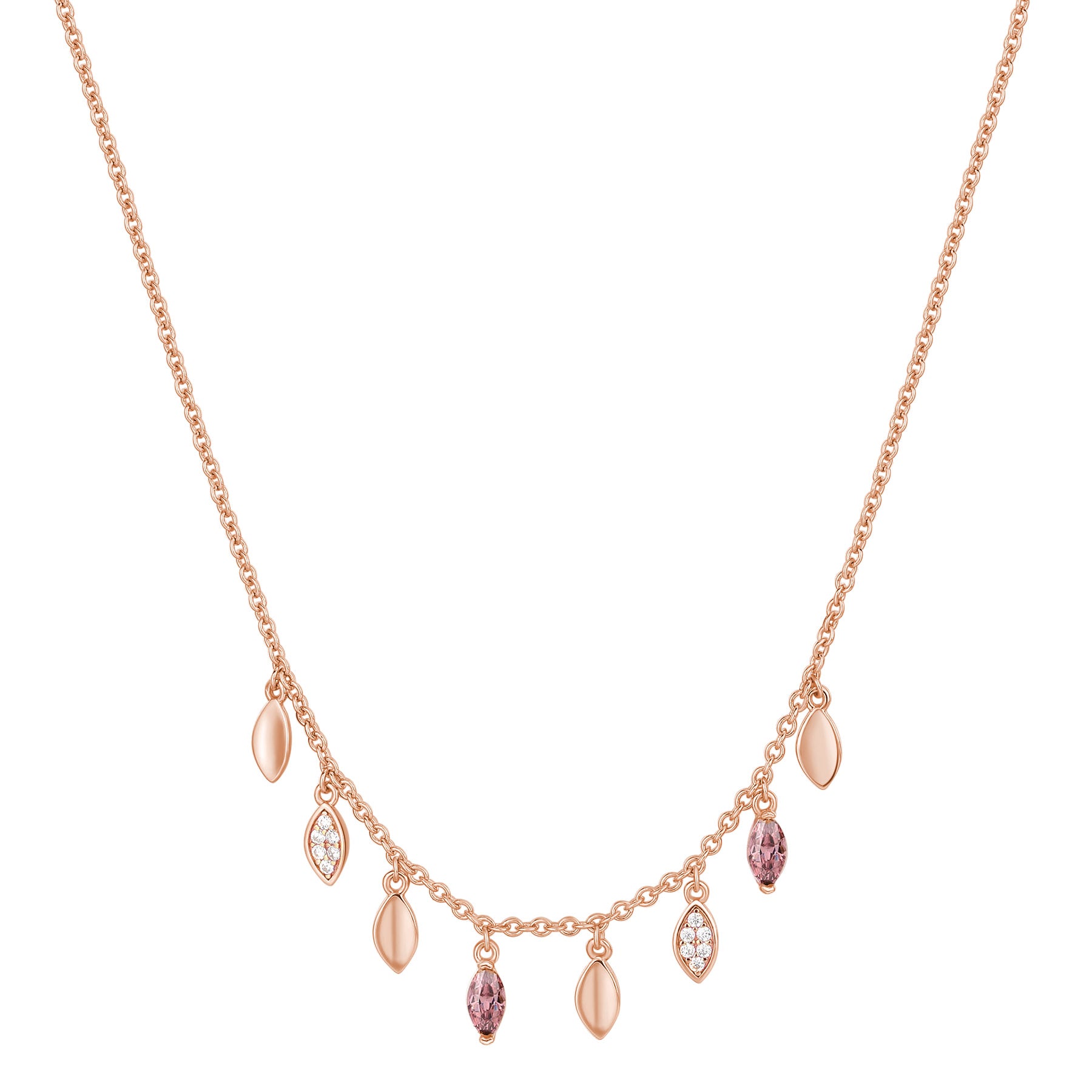 Rosato Collana corta gaia - GAIA - argento