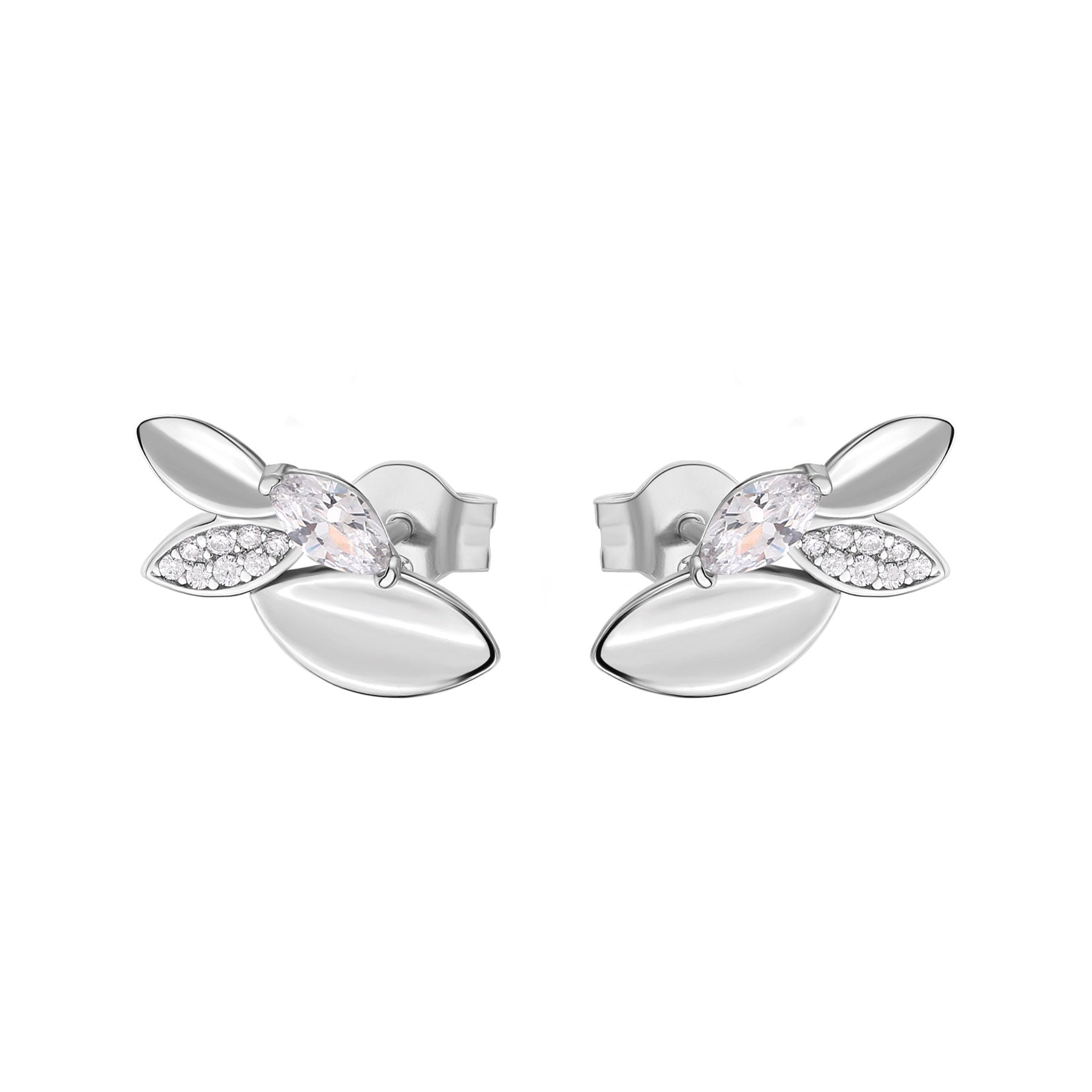 Rosato Orecchini lobo gaia - GAIA - argento