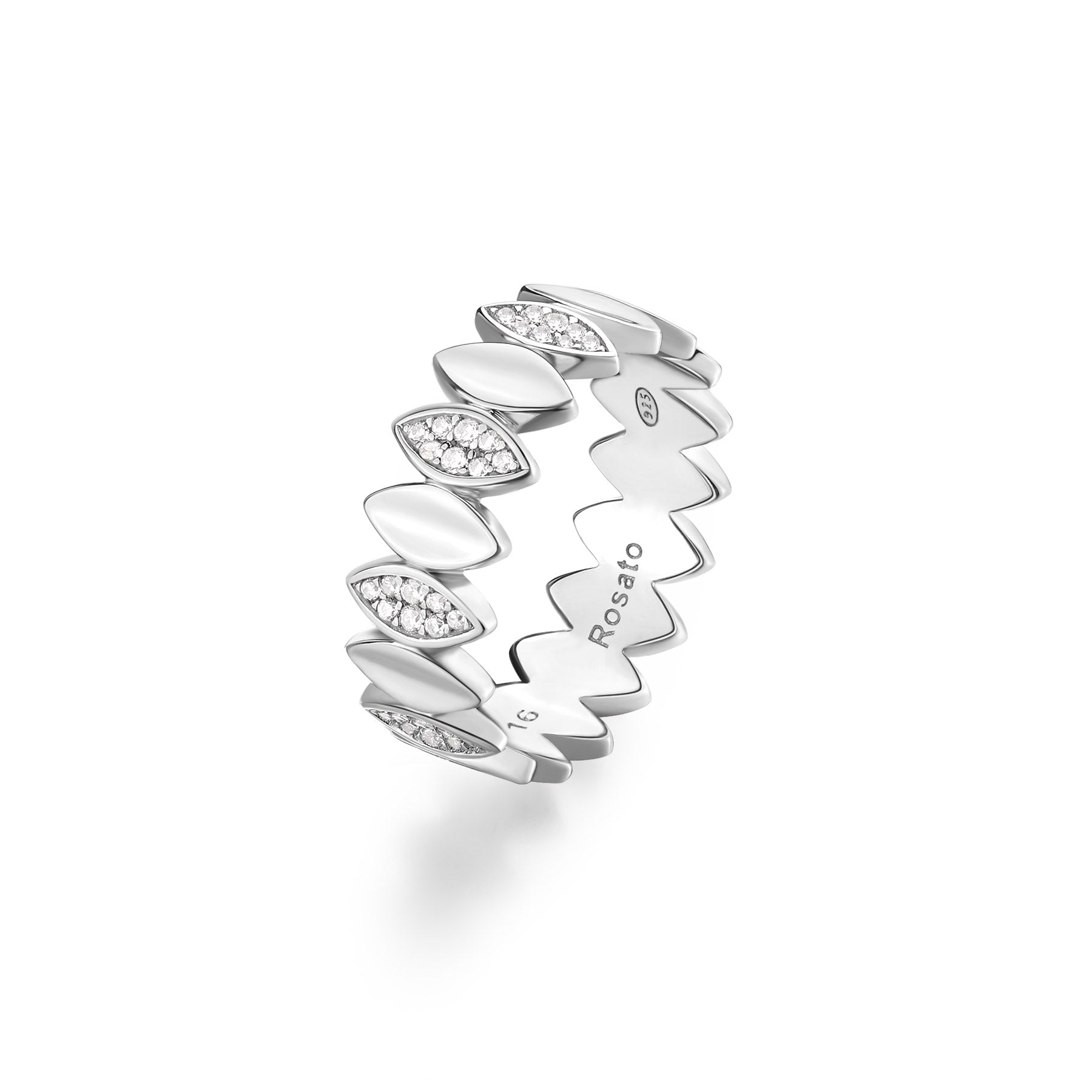 Rosato Anello gaia - GAIA - argento