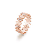 Rosato Anello gaia - GAIA - argento