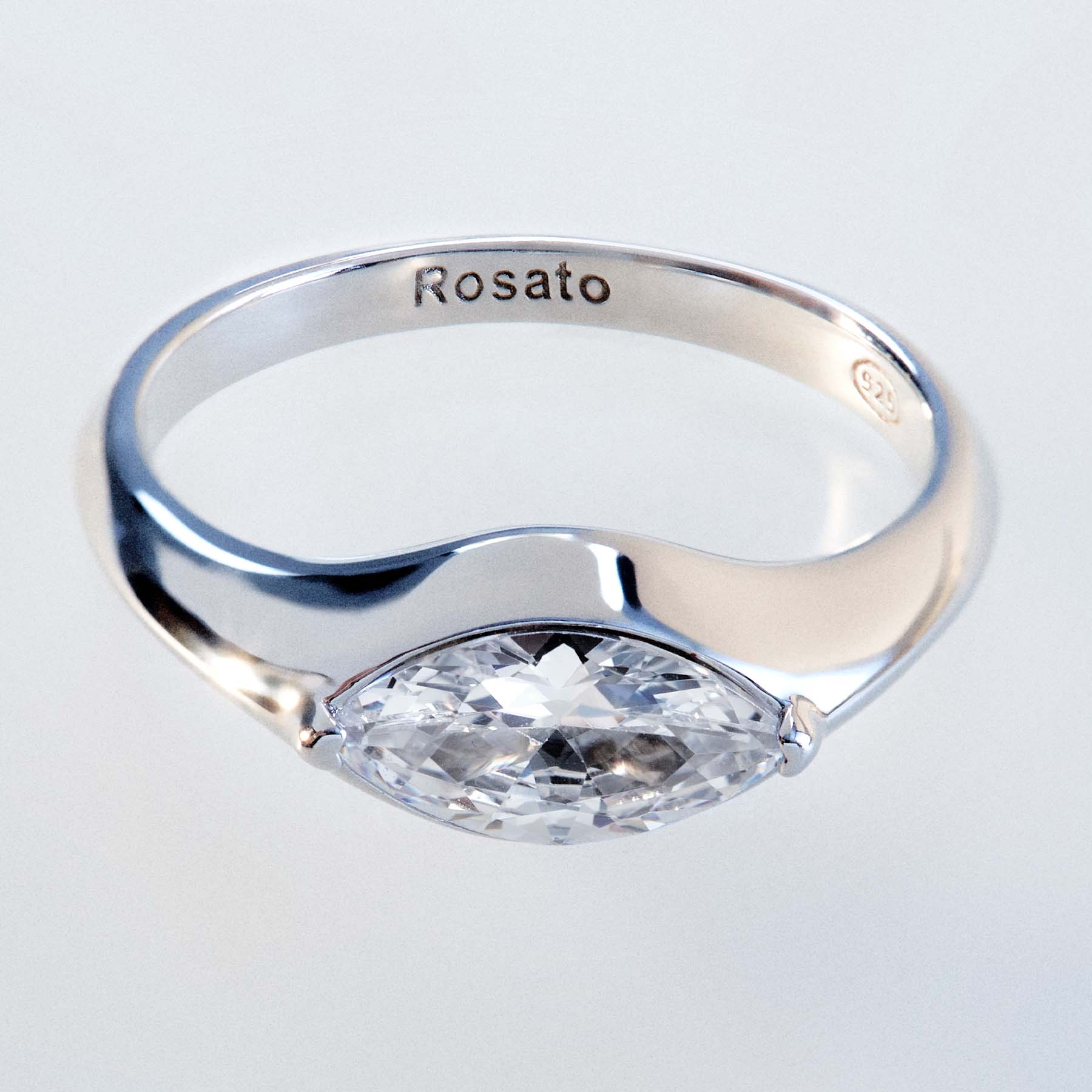 Rosato Anello sigillo gaia - Vista 2