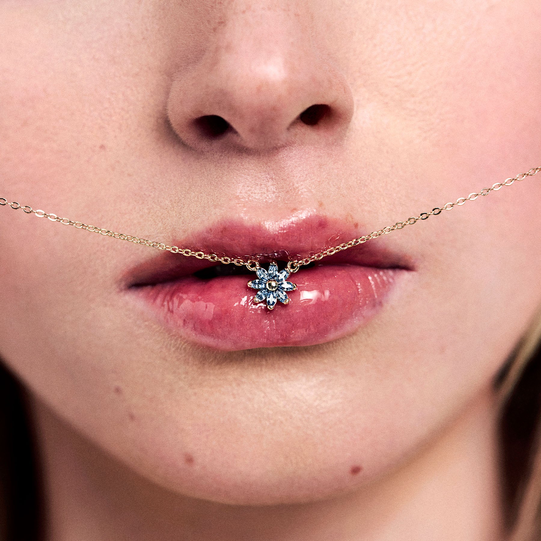 Rosato Collana corta gaia - Vista 3