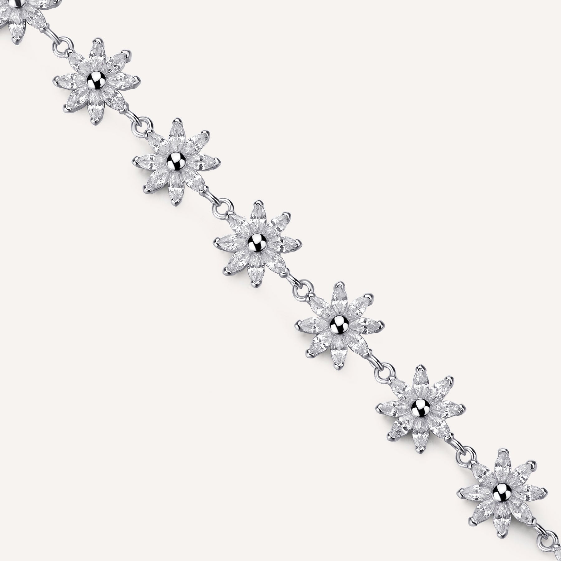 Rosato Bracciale morbido fiori gaia - Vista 3