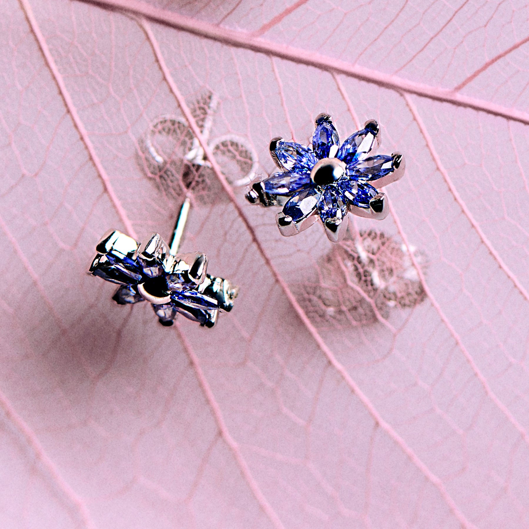 Rosato Orecchini lobo gaia - Vista 2