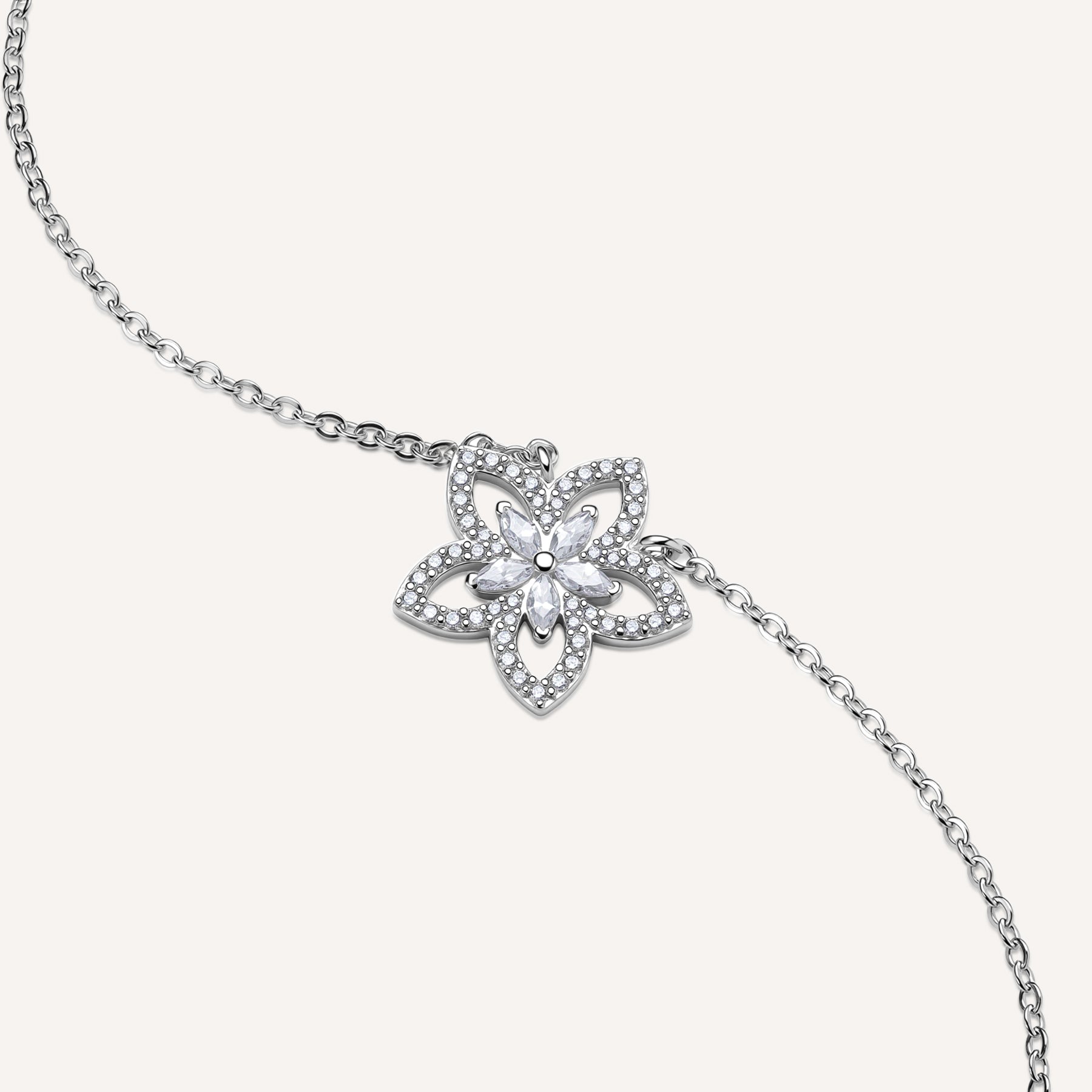 Rosato Collana corta Gaia - Vista 2