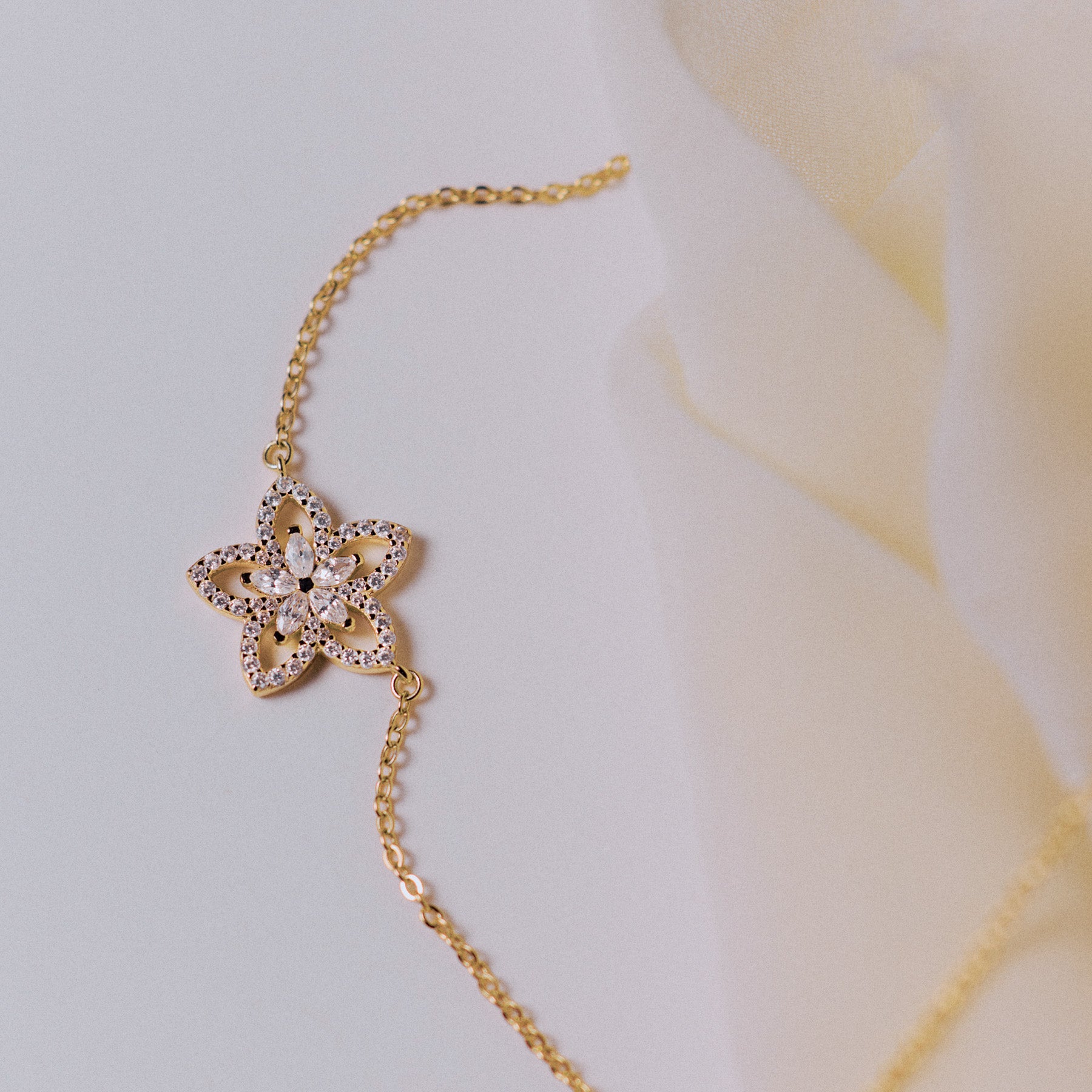 Rosato Collana corta Gaia - Vista 2