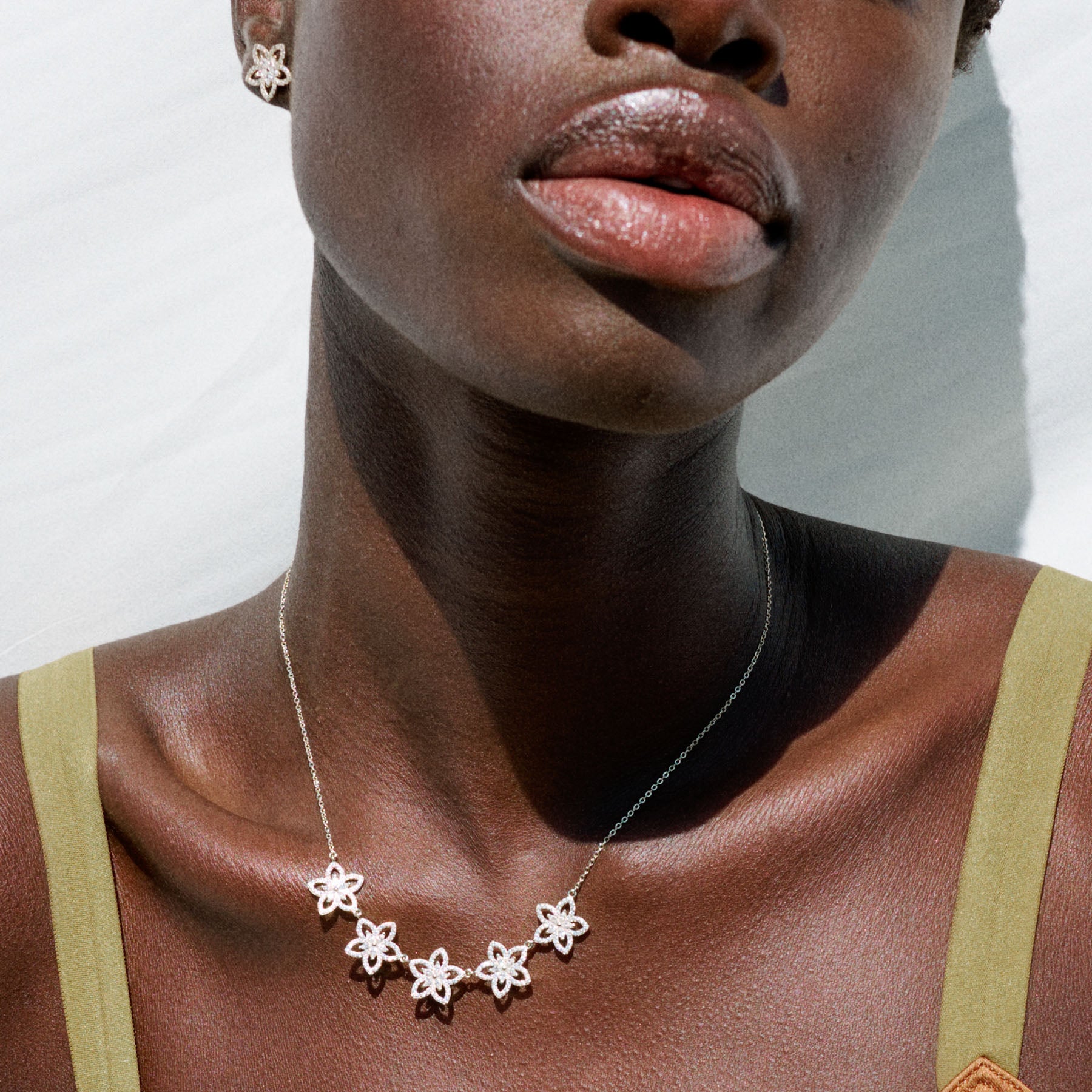 Rosato Collana corta Gaia - Vista 3