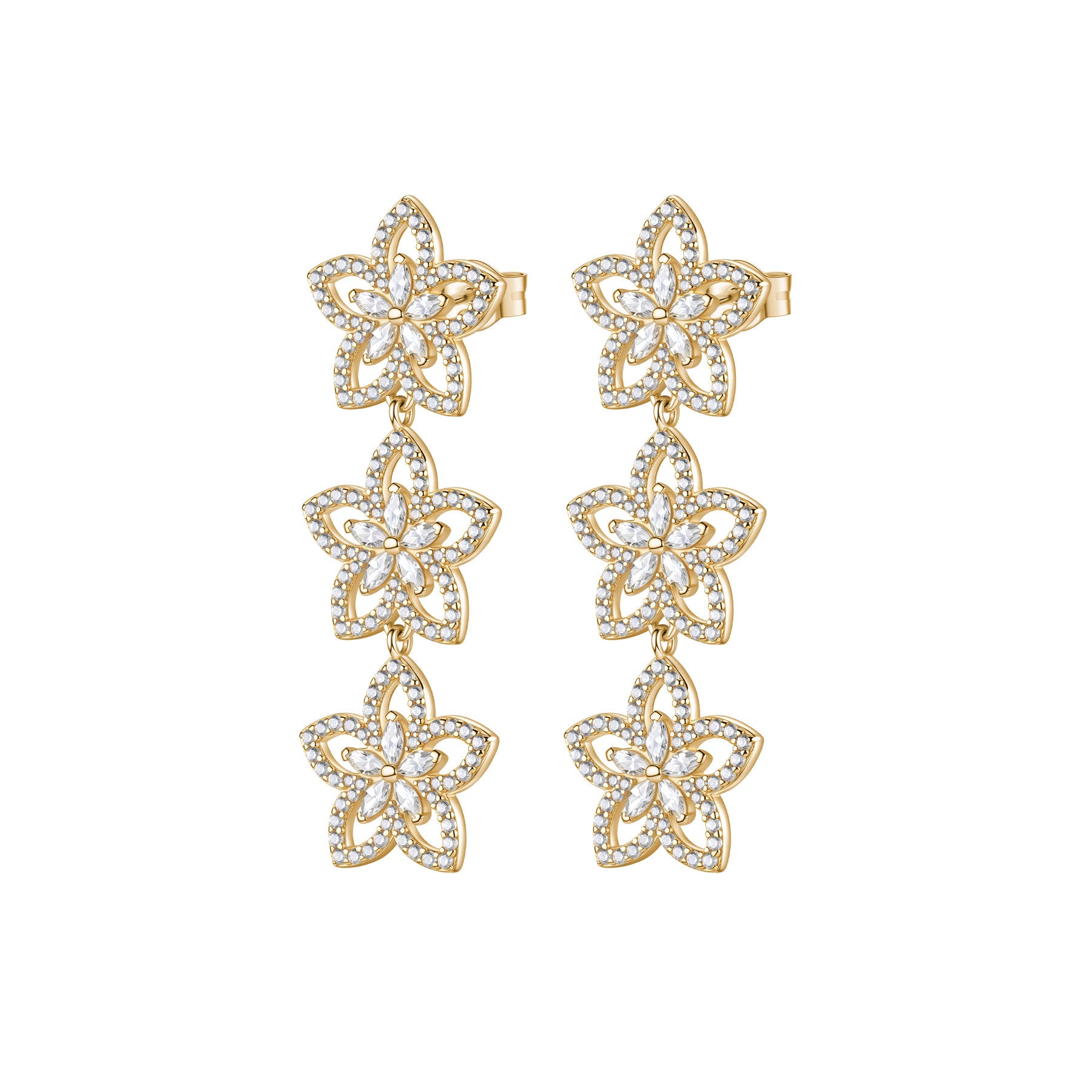 Rosato Orecchini pendenti Gaia - GAIA - argento