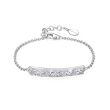 Rosato Bracciale morbido gemma - GEMMA - argento