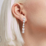 Rosato Orecchini pendenti gemma - Vista 2