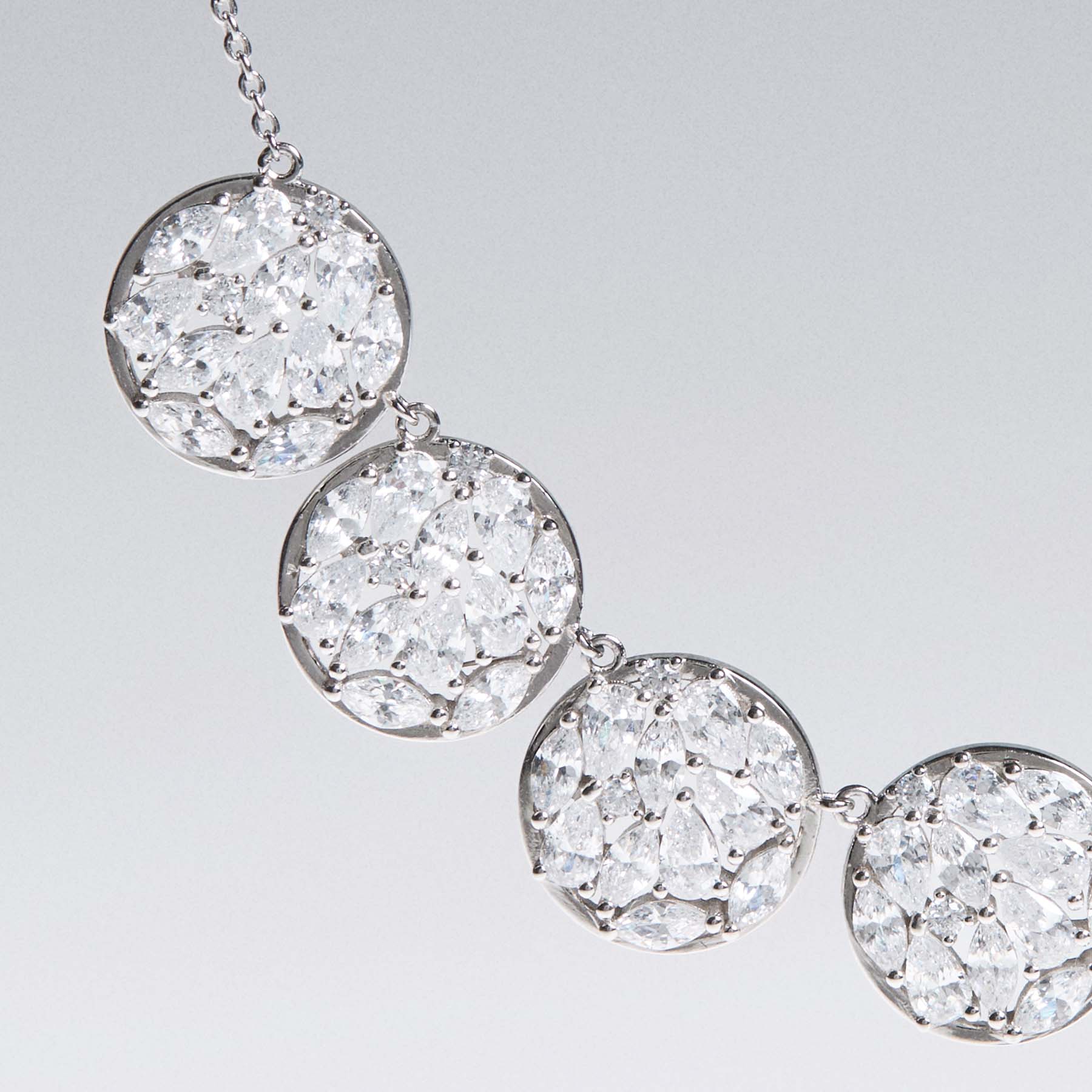 Rosato Collana corta gemma - Vista 2