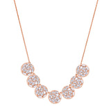 Rosato Collana corta gemma - GEMMA - argento