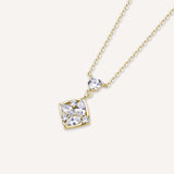 Rosato Collana corta  gemma - Vista 2