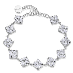 Rosato Bracciale morbido gemma - GEMMA - argento