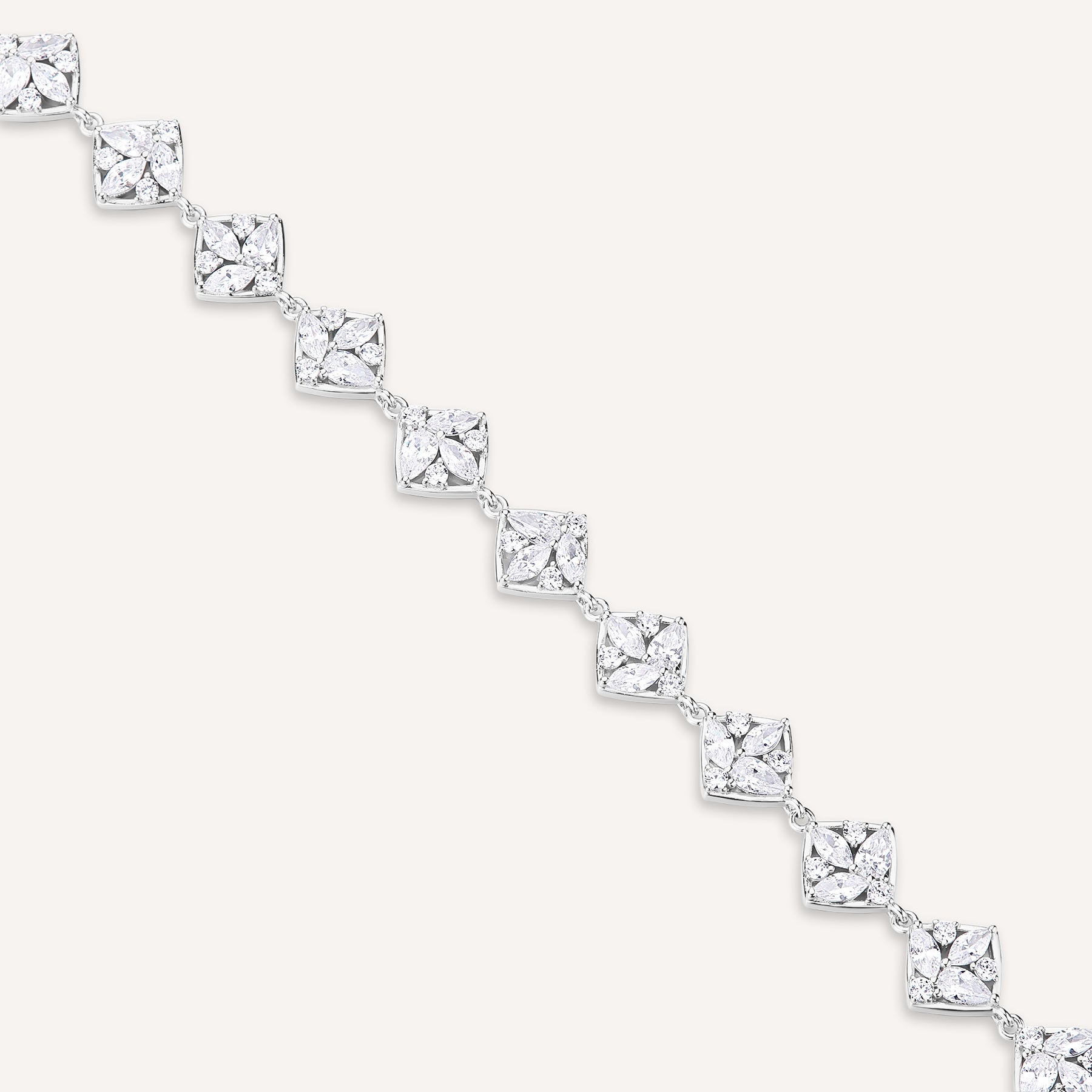 Bracciale - Donna - Rosato - RSOA13 - Argento Bracciale - Donna - Rosato - RSOA13 - Argento