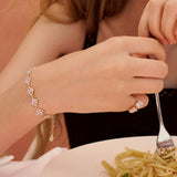 Rosato Bracciale morbido gemma - Vista 2