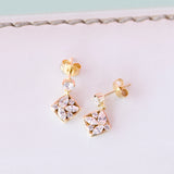 Rosato Orecchini pendenti gemma - Vista 3