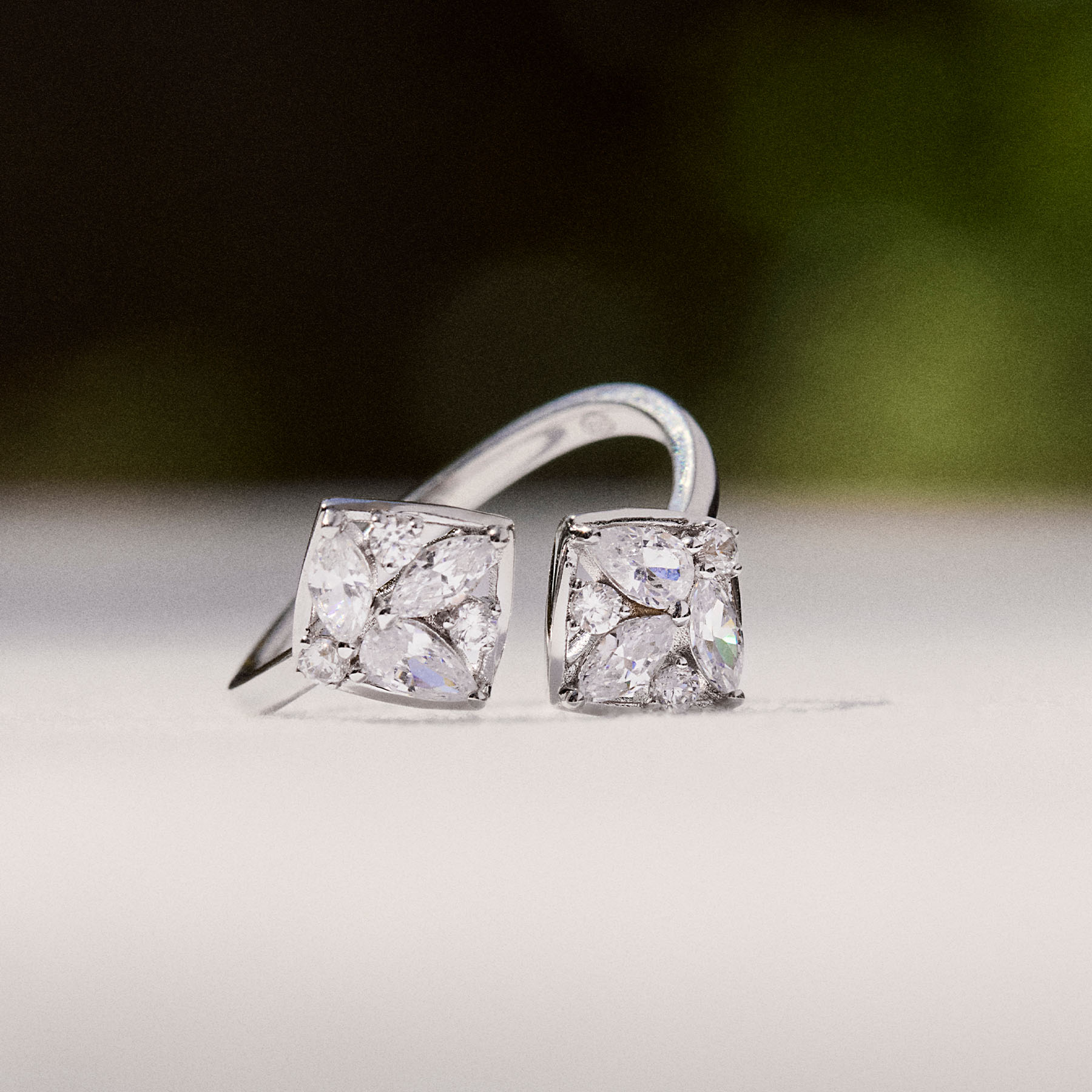 Rosato Anello gemma - Vista 4