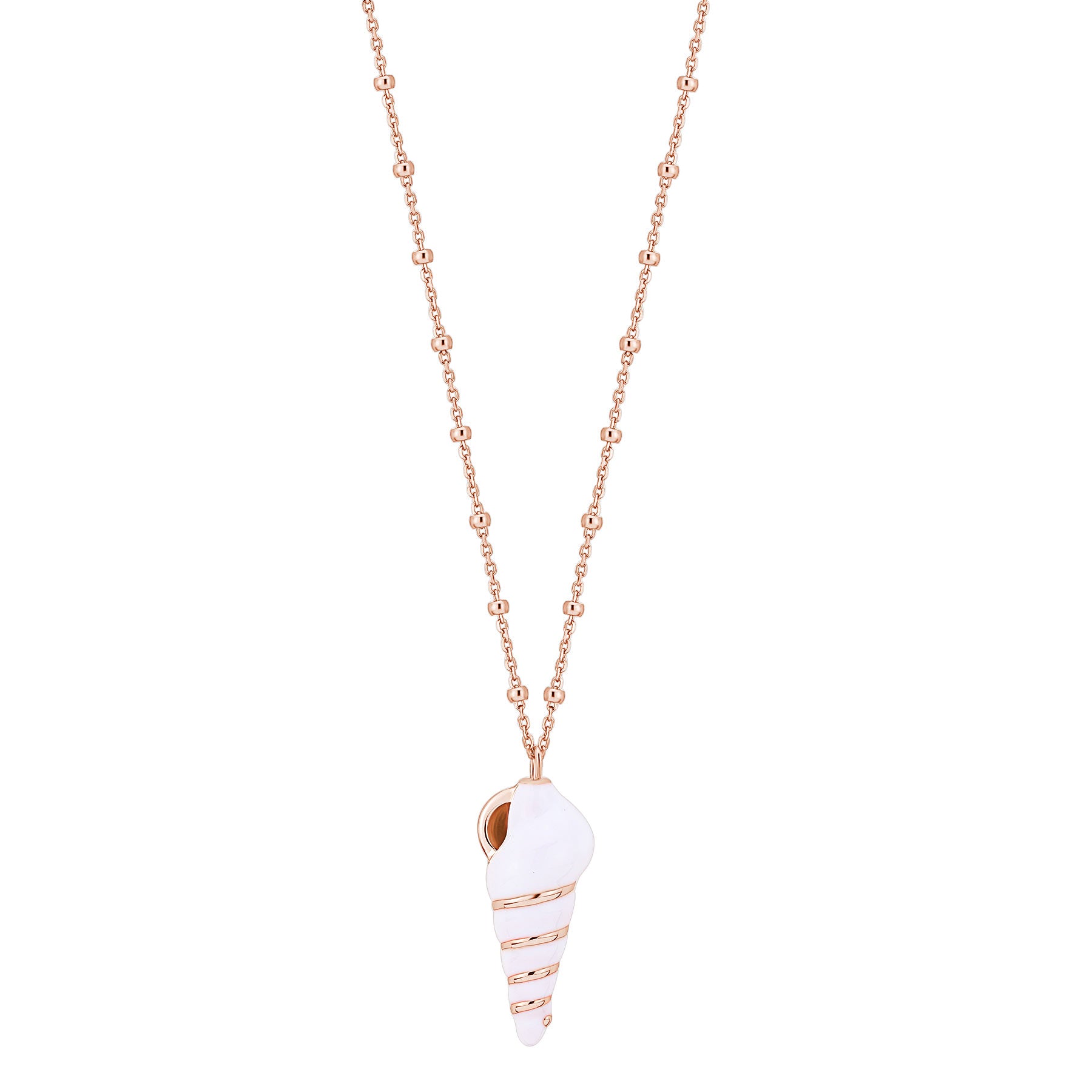 Rosato Collana lunga azzurra - AZZURRA - argento