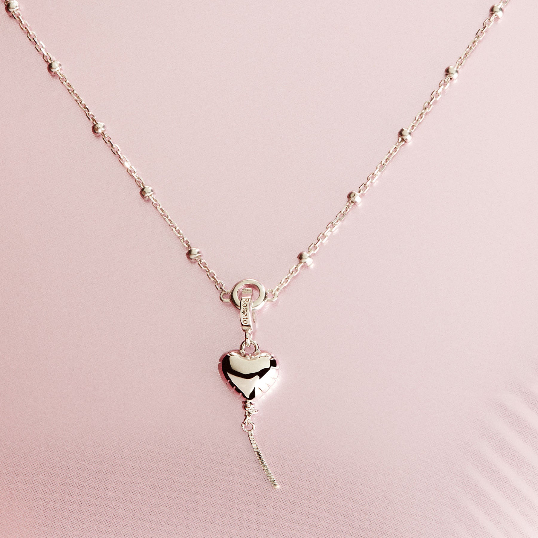 Rosato Charm Palloncino cuore storie - Vista 2