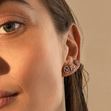 Rosato Mono Orecchino lobo allegra - Vista 2