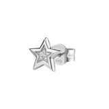 Rosato Mono Orecchino lobo allegra - ALLEGRA - argento