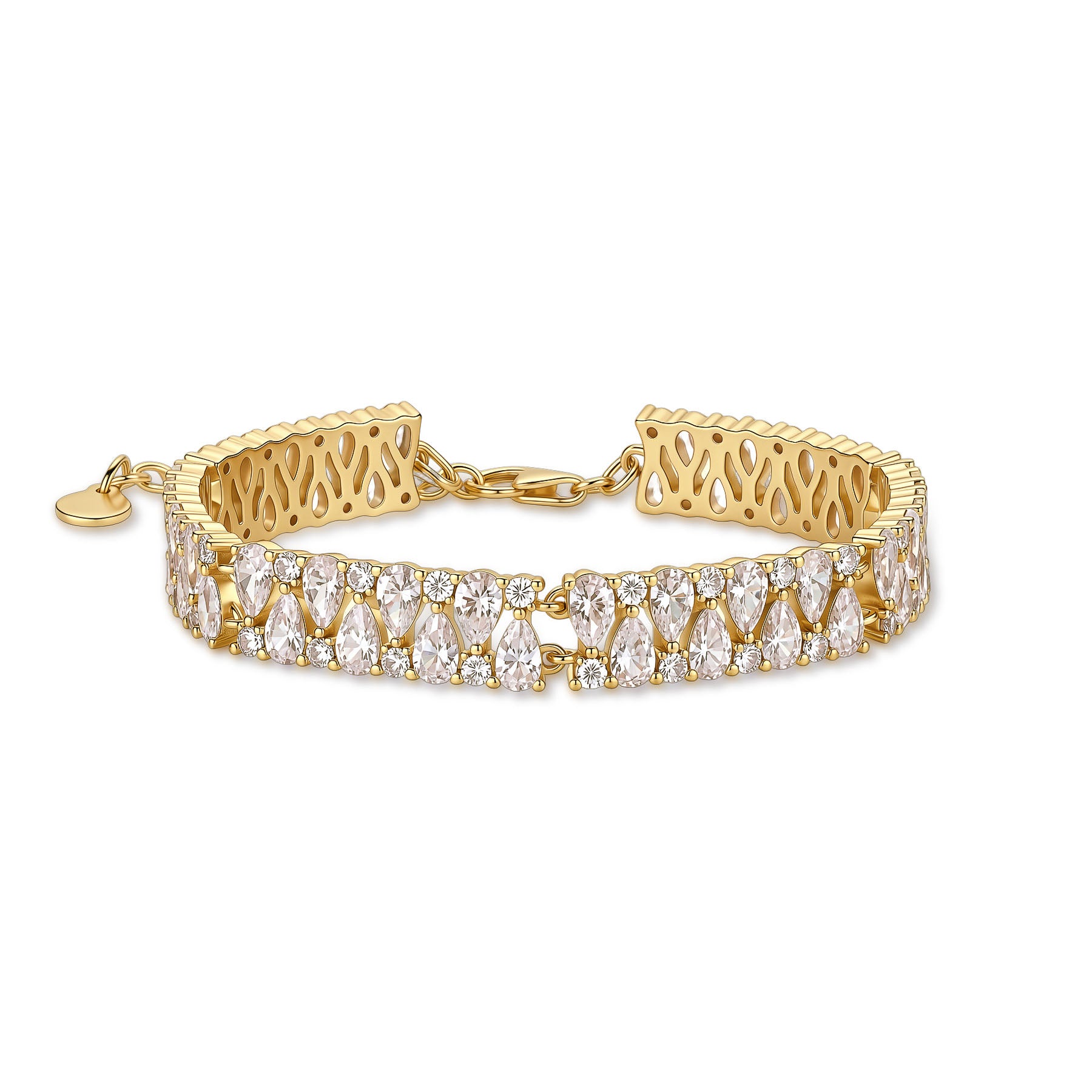 Rosato Bracciale tennis Penelope - PENELOPE - ottone