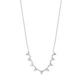 Rosato Collana corta vittoria - VITTORIA - argento