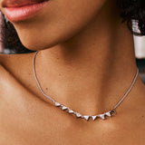 Rosato Collana corta vittoria - Vista 2