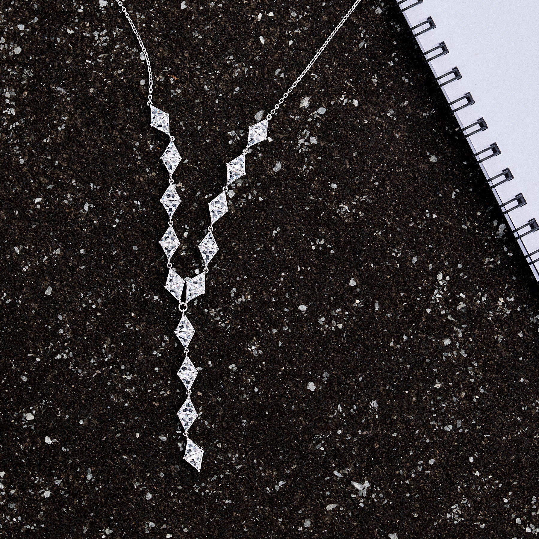 Rosato Collana cravatta vittoria - Vista 2