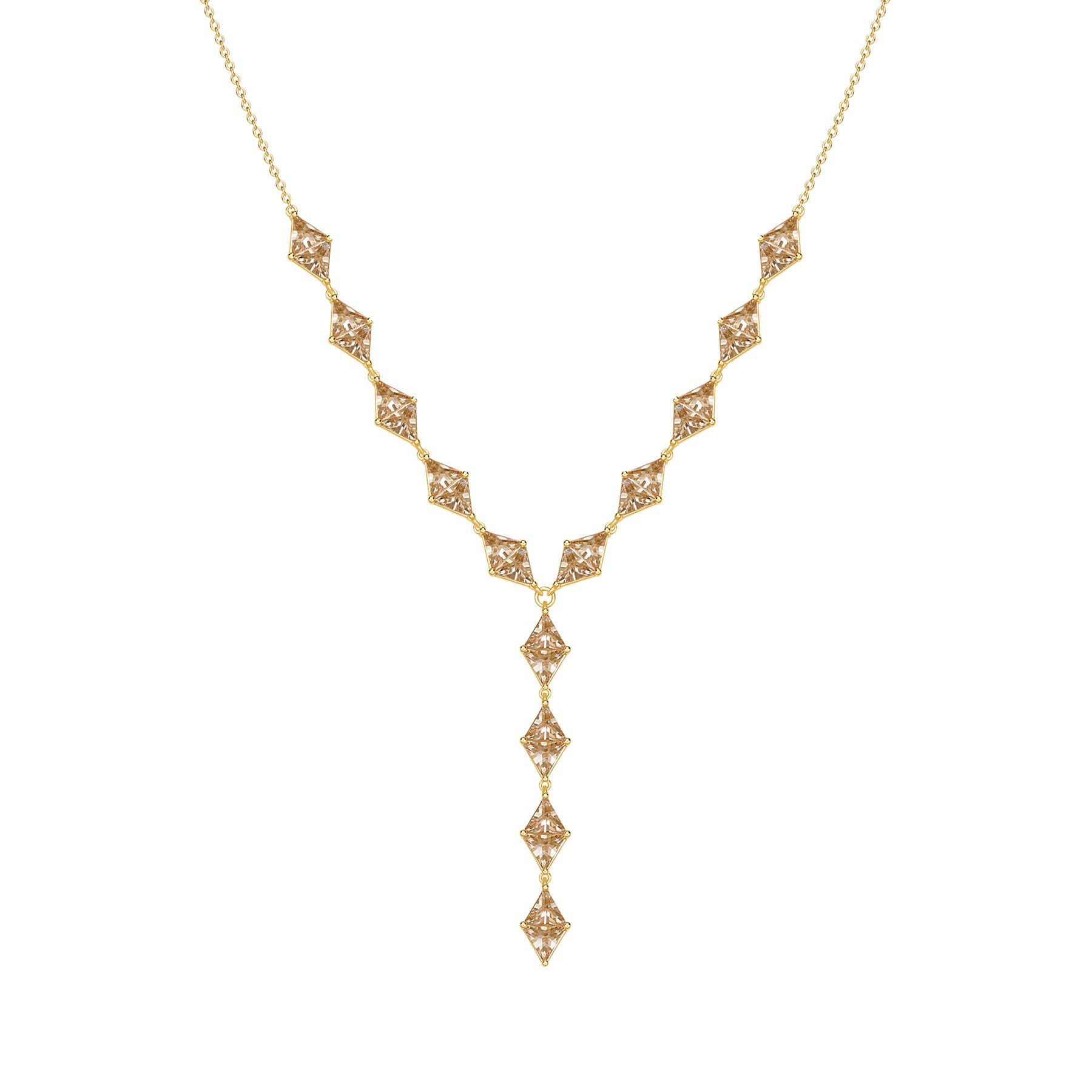 Rosato Collana cravatta vittoria - VITTORIA - argento