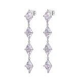 Rosato Orecchini lunghi vittoria - VITTORIA - argento