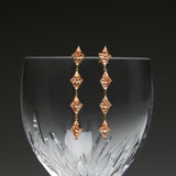 Rosato Orecchini lunghi vittoria - Vista 2