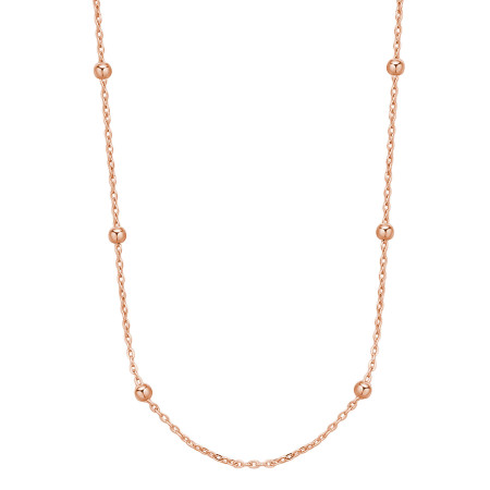 Long necklace with beads