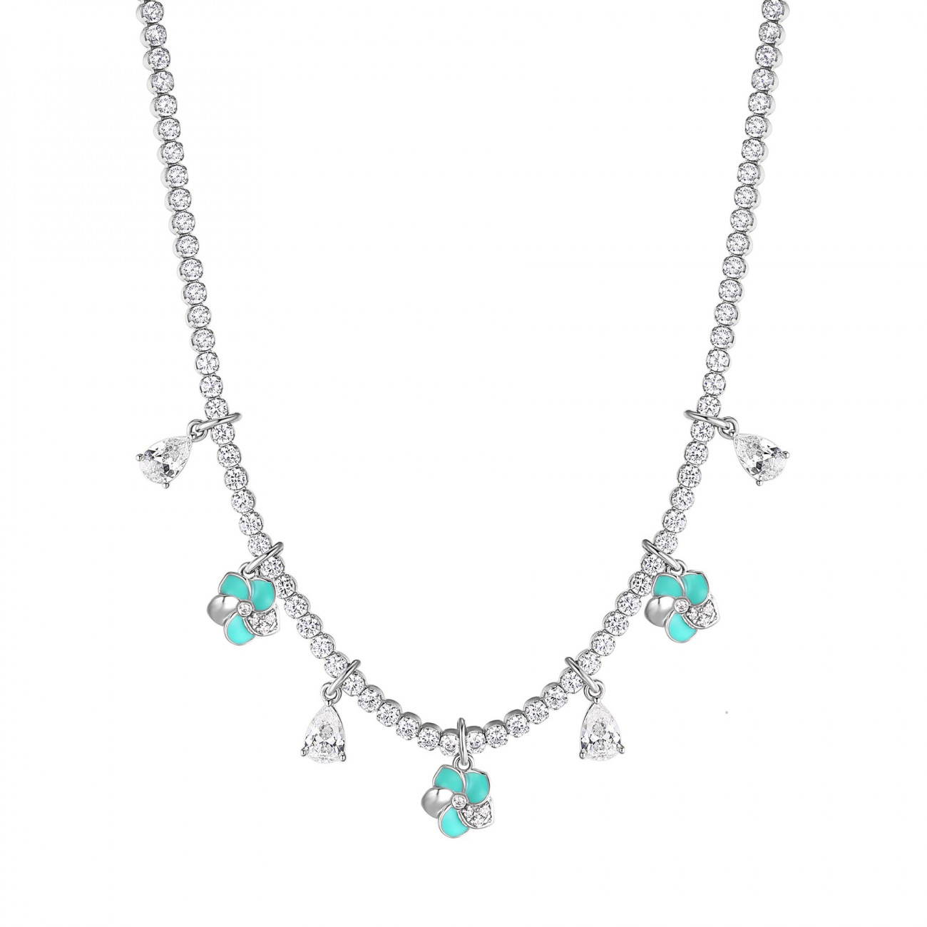 Collana girocollo tennis Collana girocollo tennis