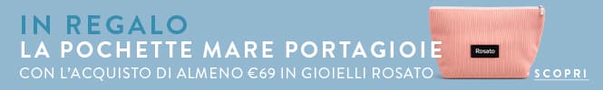 In regalo la Pochette mare portagioie